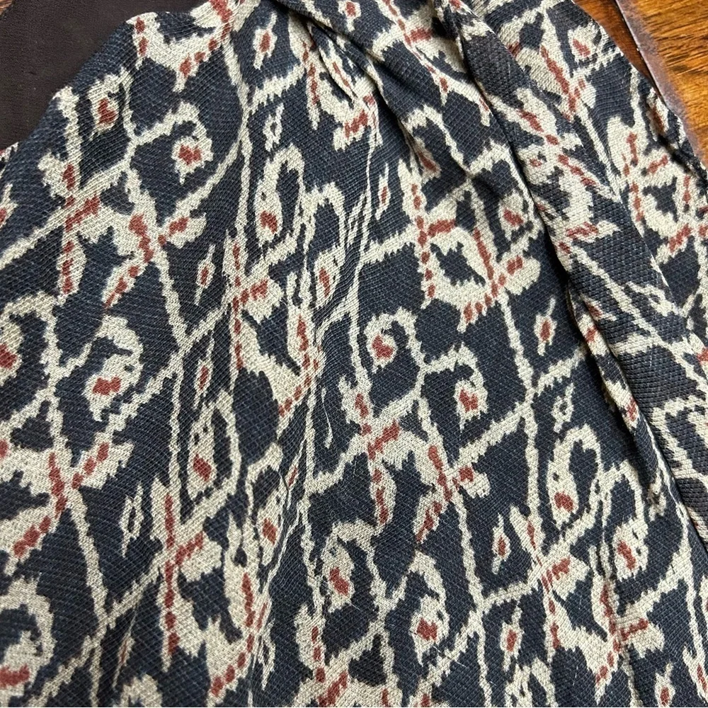 Lauren ralph Lauren silk wool midi skirt‎